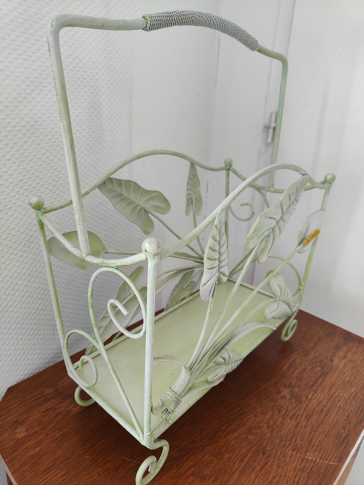 porte revues vintage décoration salon retro