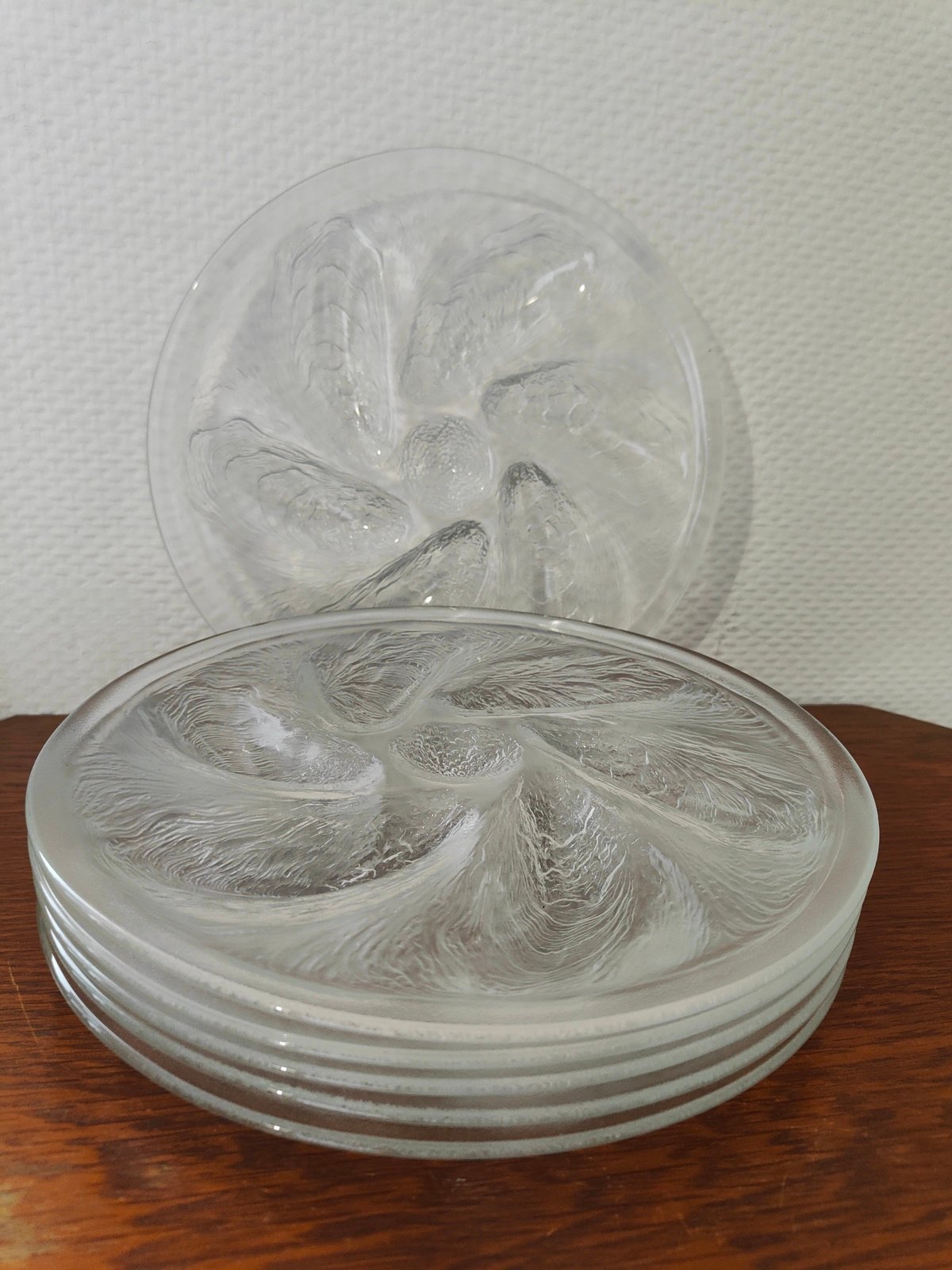 service huîtres vintage table dressée