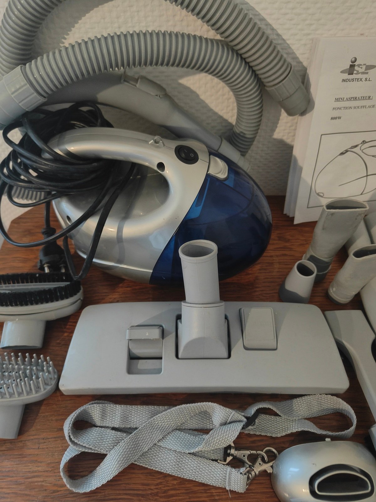 Brosse animaux aspirateur multifonction 800W