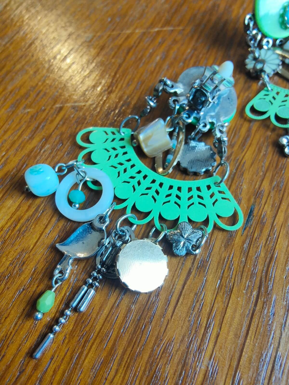 boucles d oreilles clip bohème chic sans perçage occasion