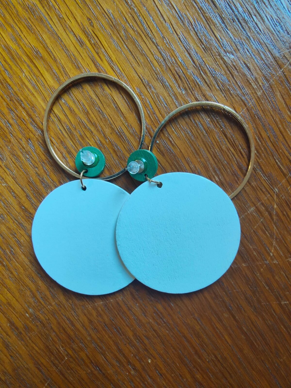 boucles d’oreilles occasion diamètre 5 cm bohème