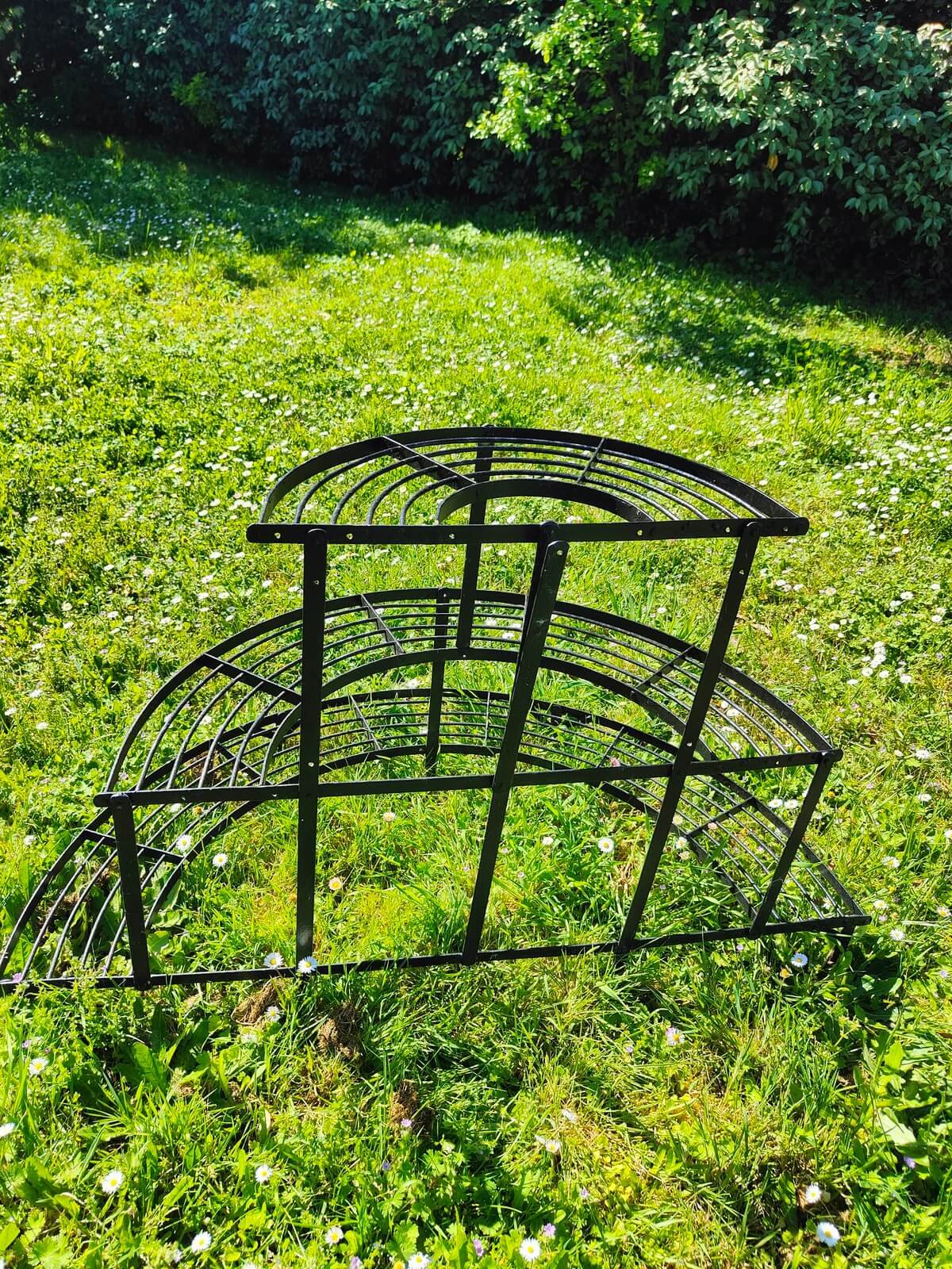 étagère métal noir 3 niveaux seconde main