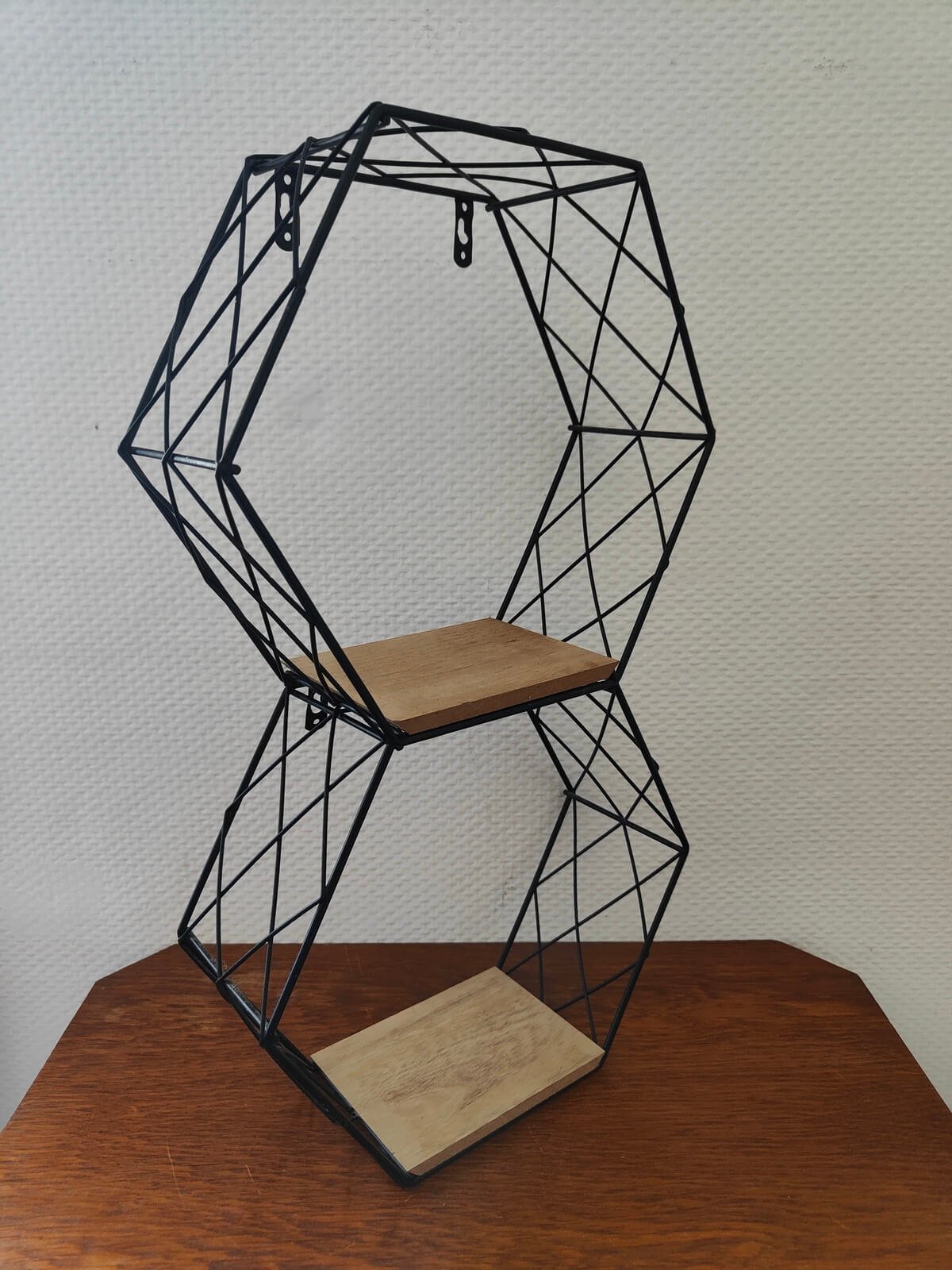 étagère bois métal fixation murale vis fournies occasion