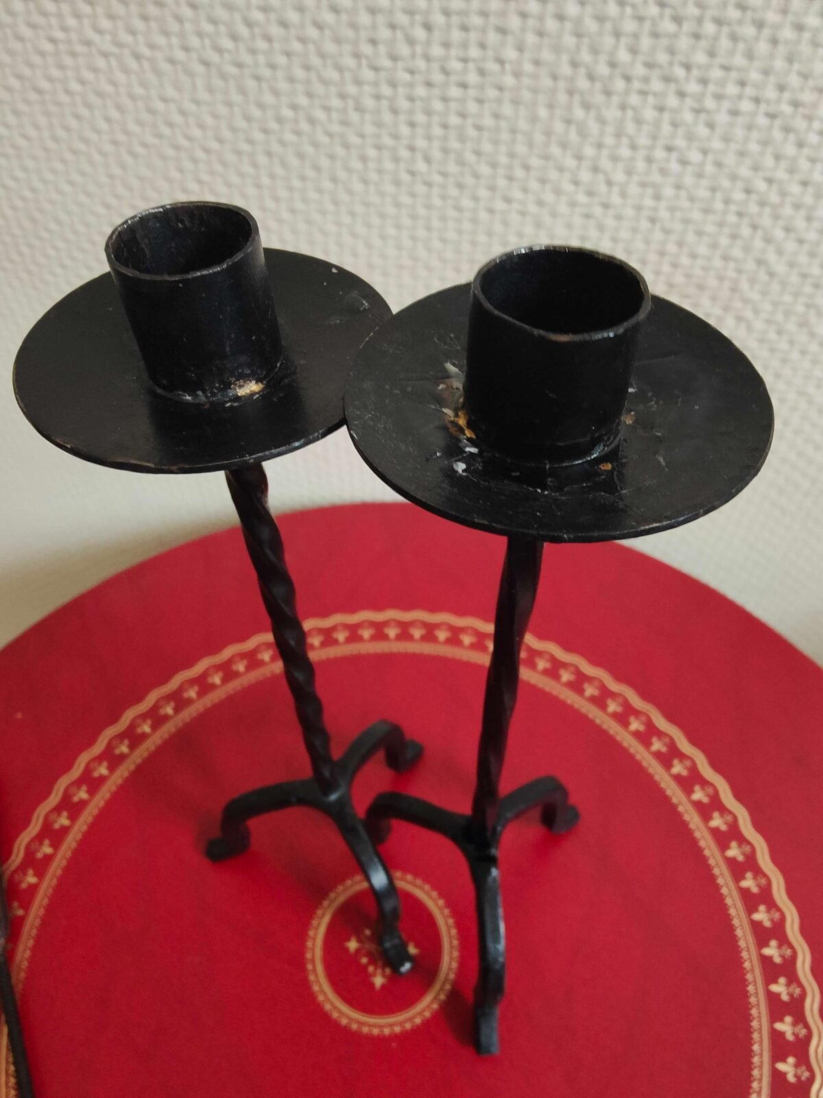 éteignoir métal bougie vintage occasion assorti