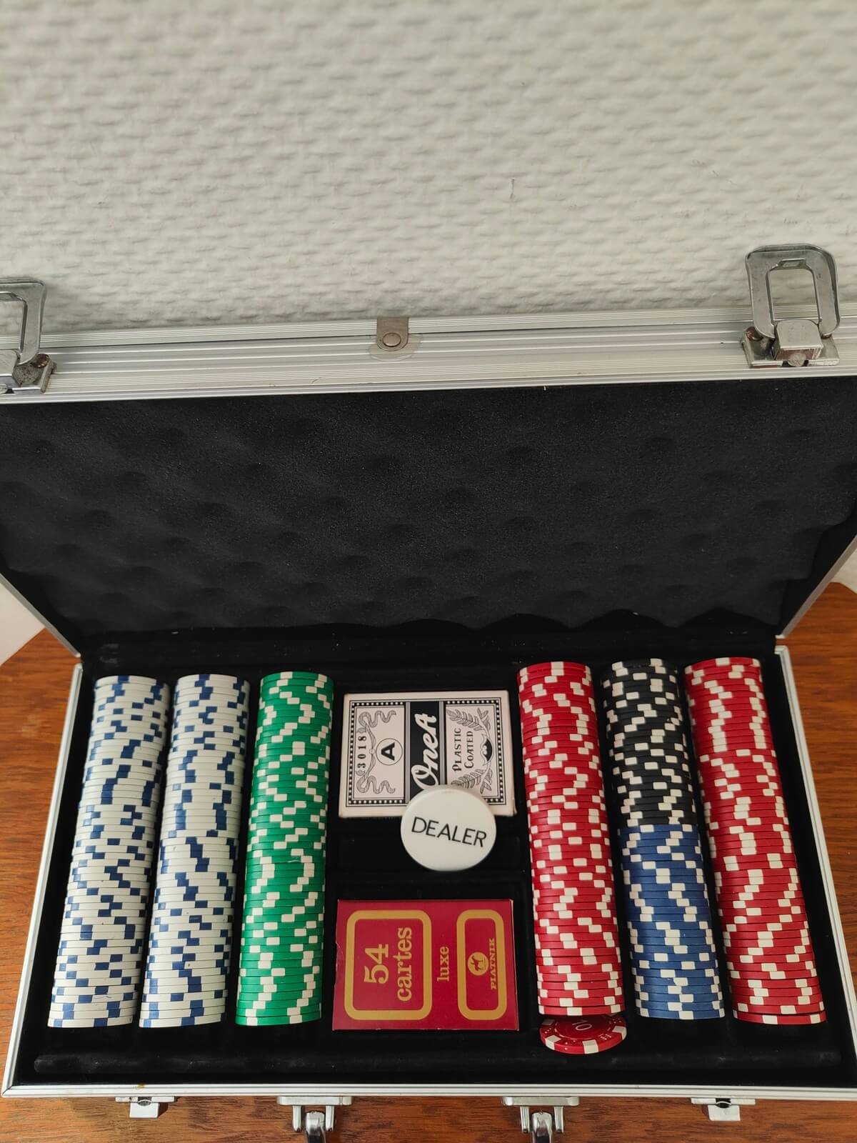 jeton dealer poker occasion inclus mallette