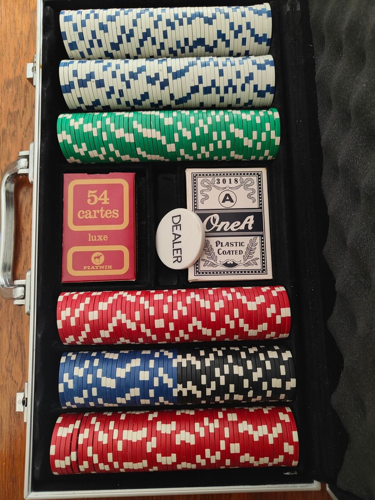 intérieur mallette poker jetons mousse protection occasion