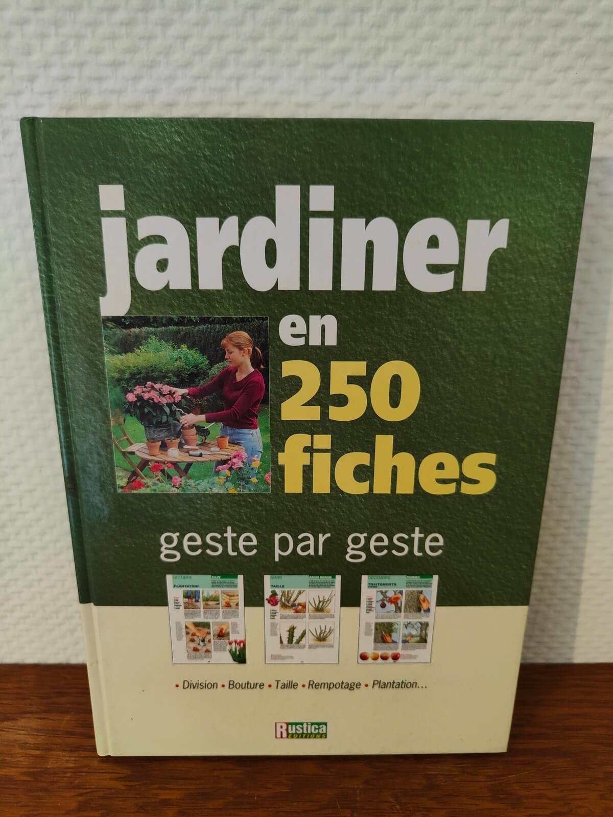 livre jardinage occasion guide pratique 250 fiches illustrées