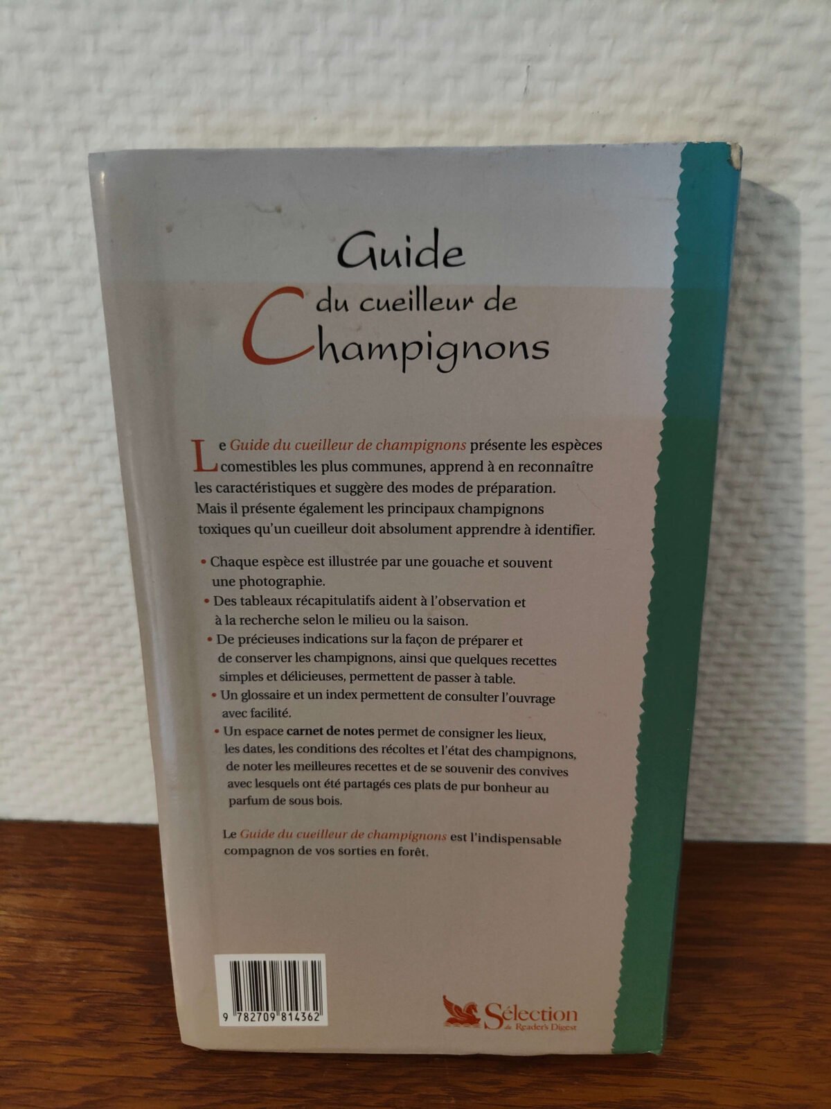 livre mycologie occasion avec carnet de notes intégré