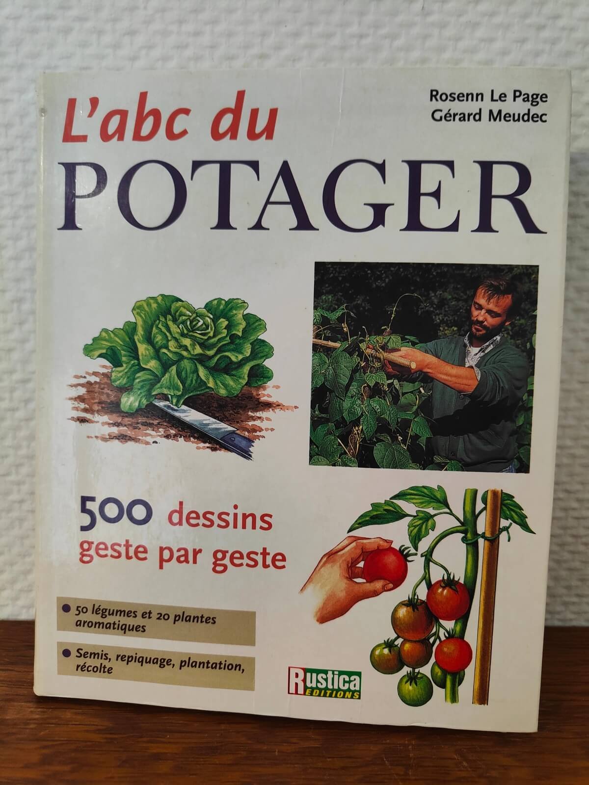 livre potager occasion rustica guide jardinage illustré