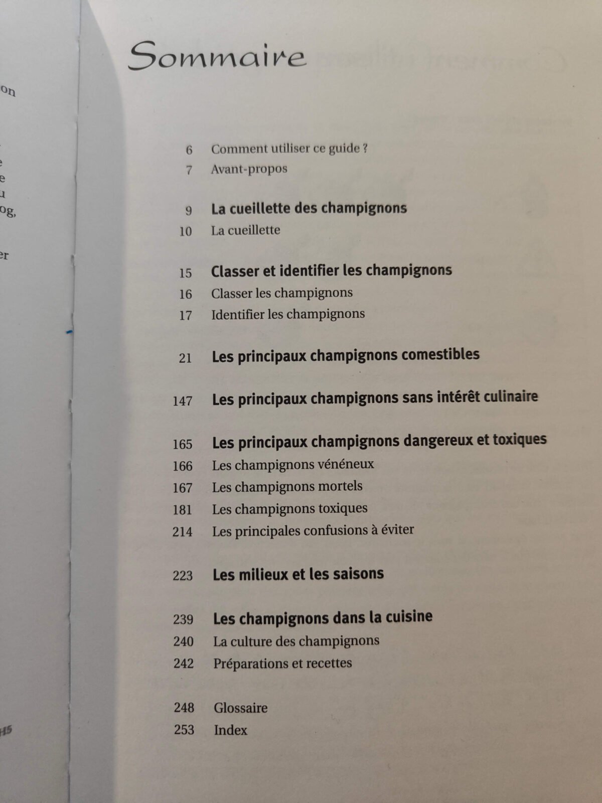 pages illustrées guide champignons identification facile