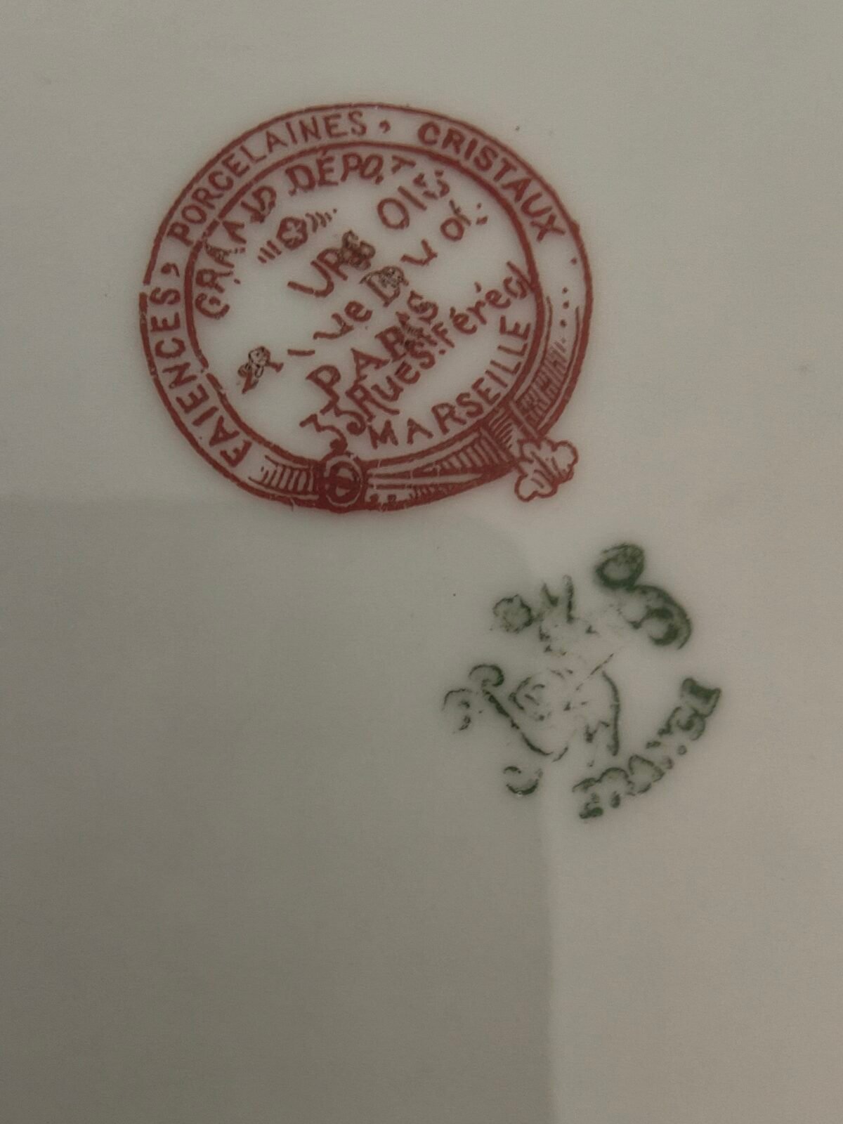 plat ancien decoration table chic campagne