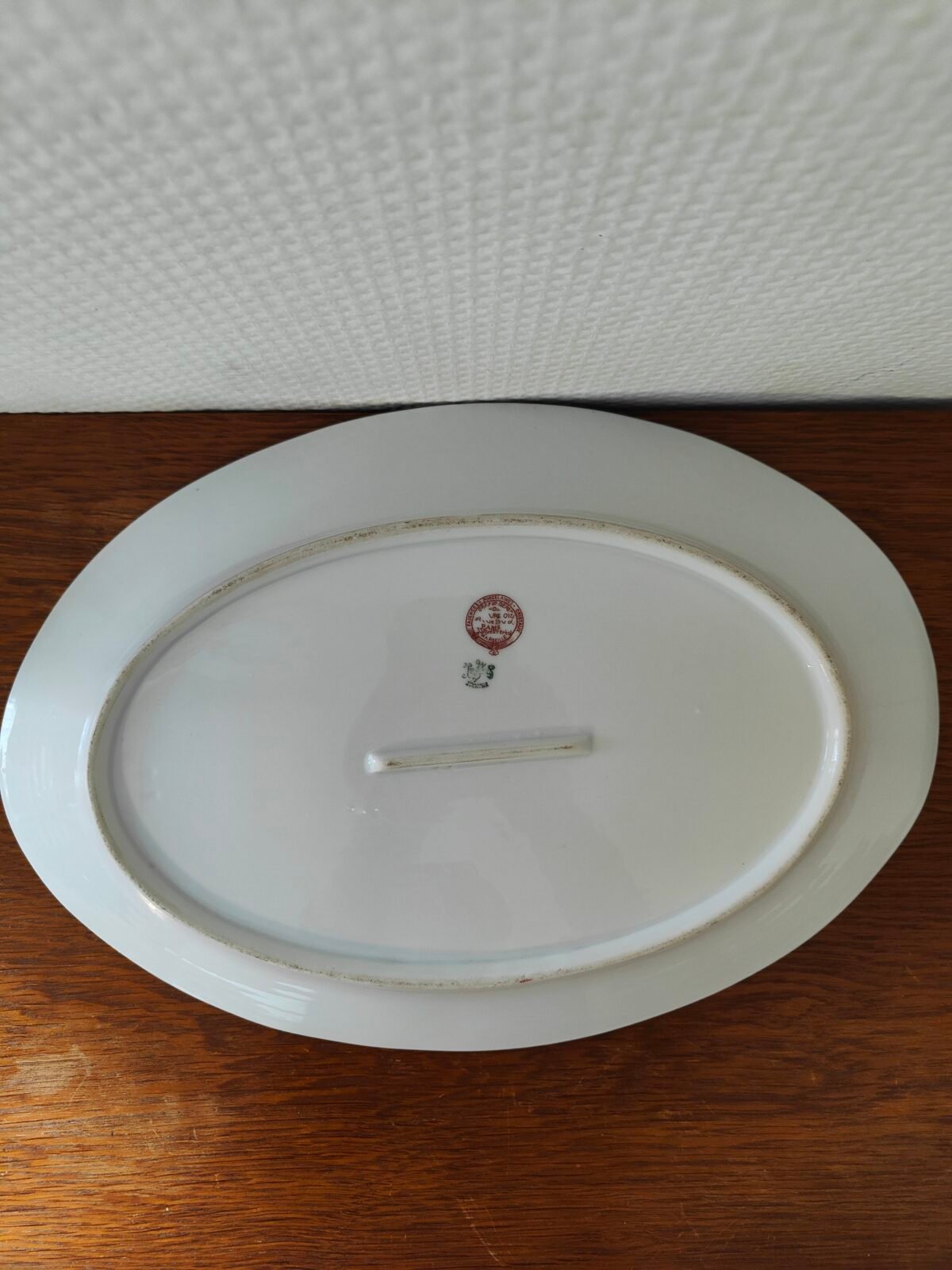 plat faience porcelaine ancien robuste