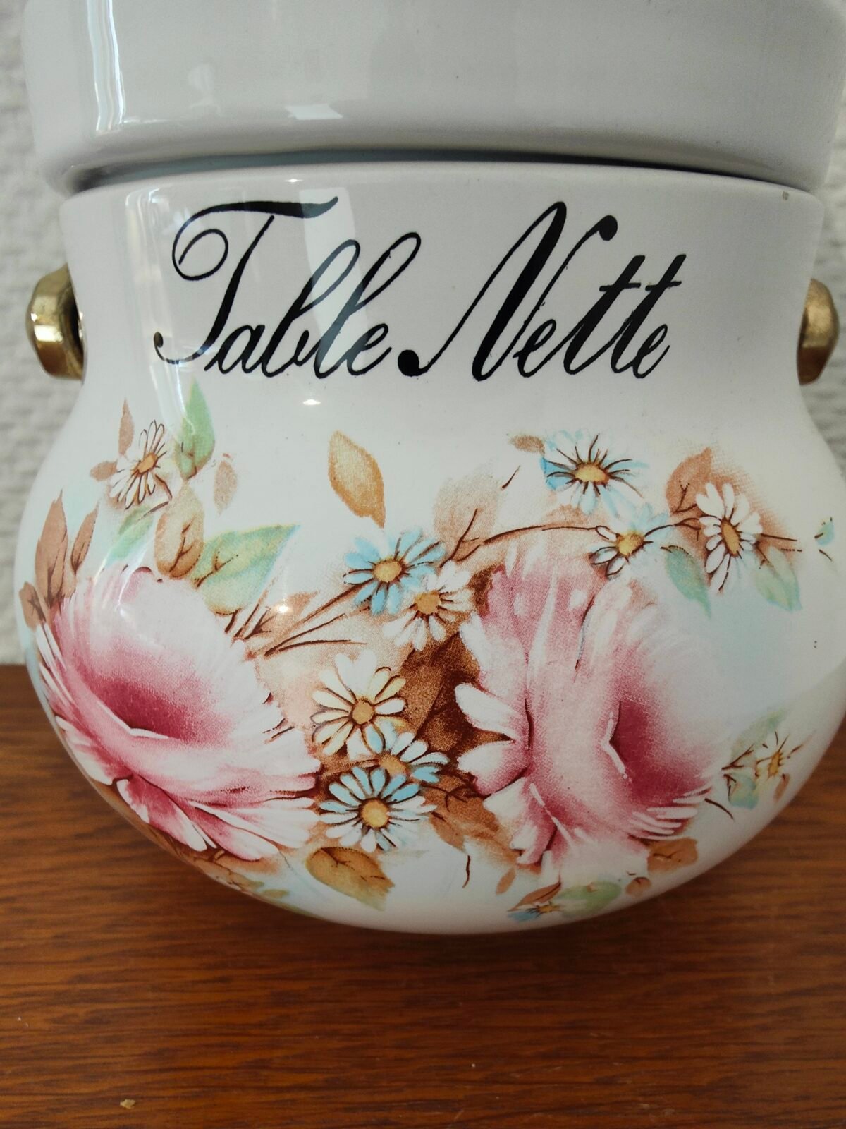 intérieur poubelle table céramique bon état occasion