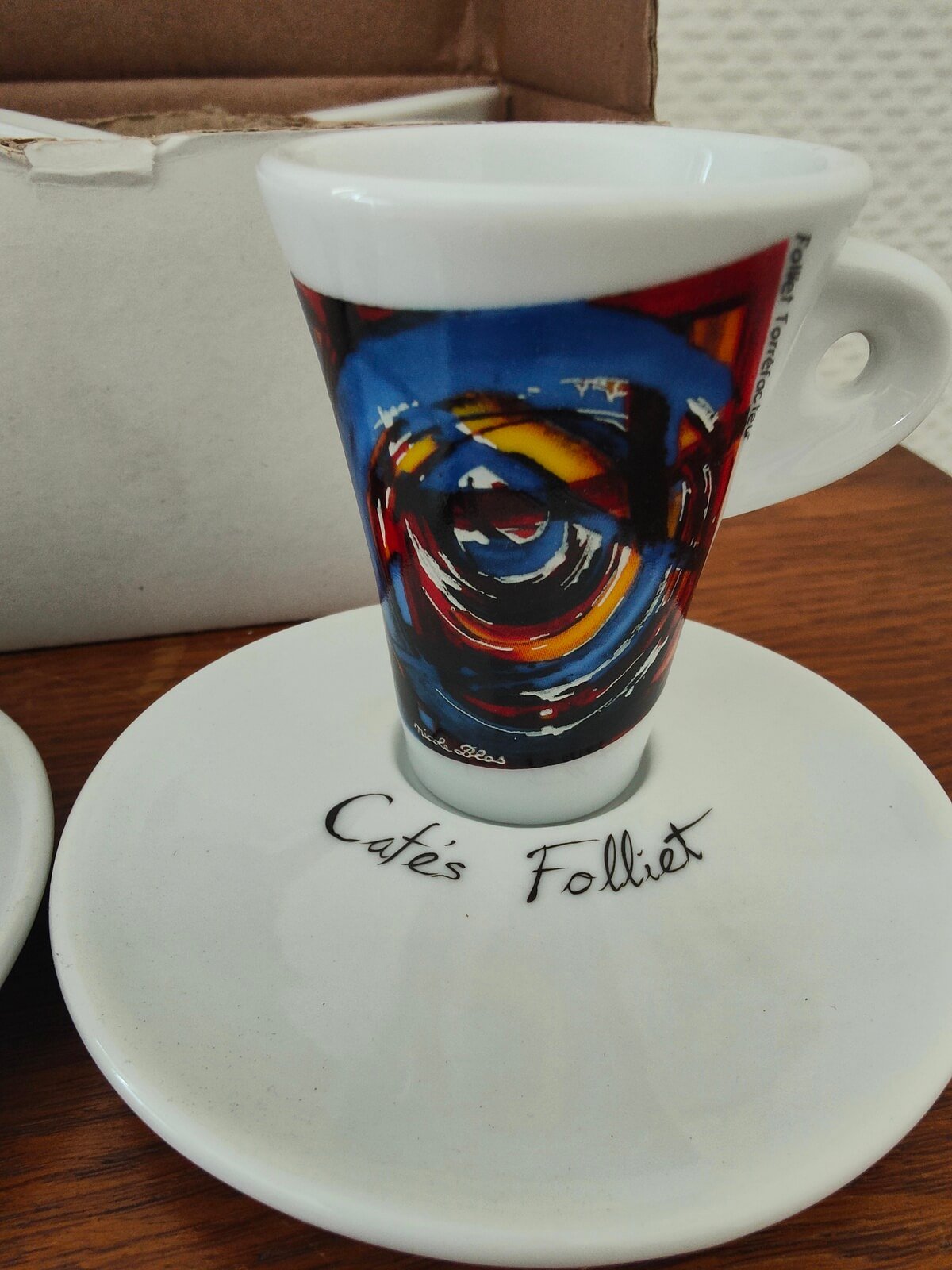 Tasse Folliet vintage en parfait état seconde main