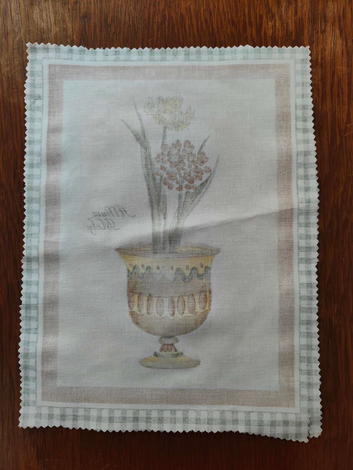 tissu occasion décoration naturelle vintage doux