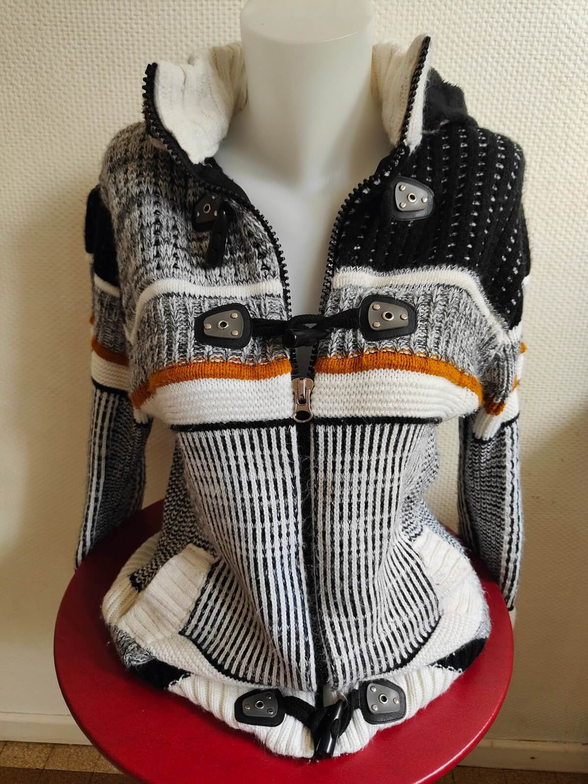 gilet homme xxl brandebourgs face zip capuche