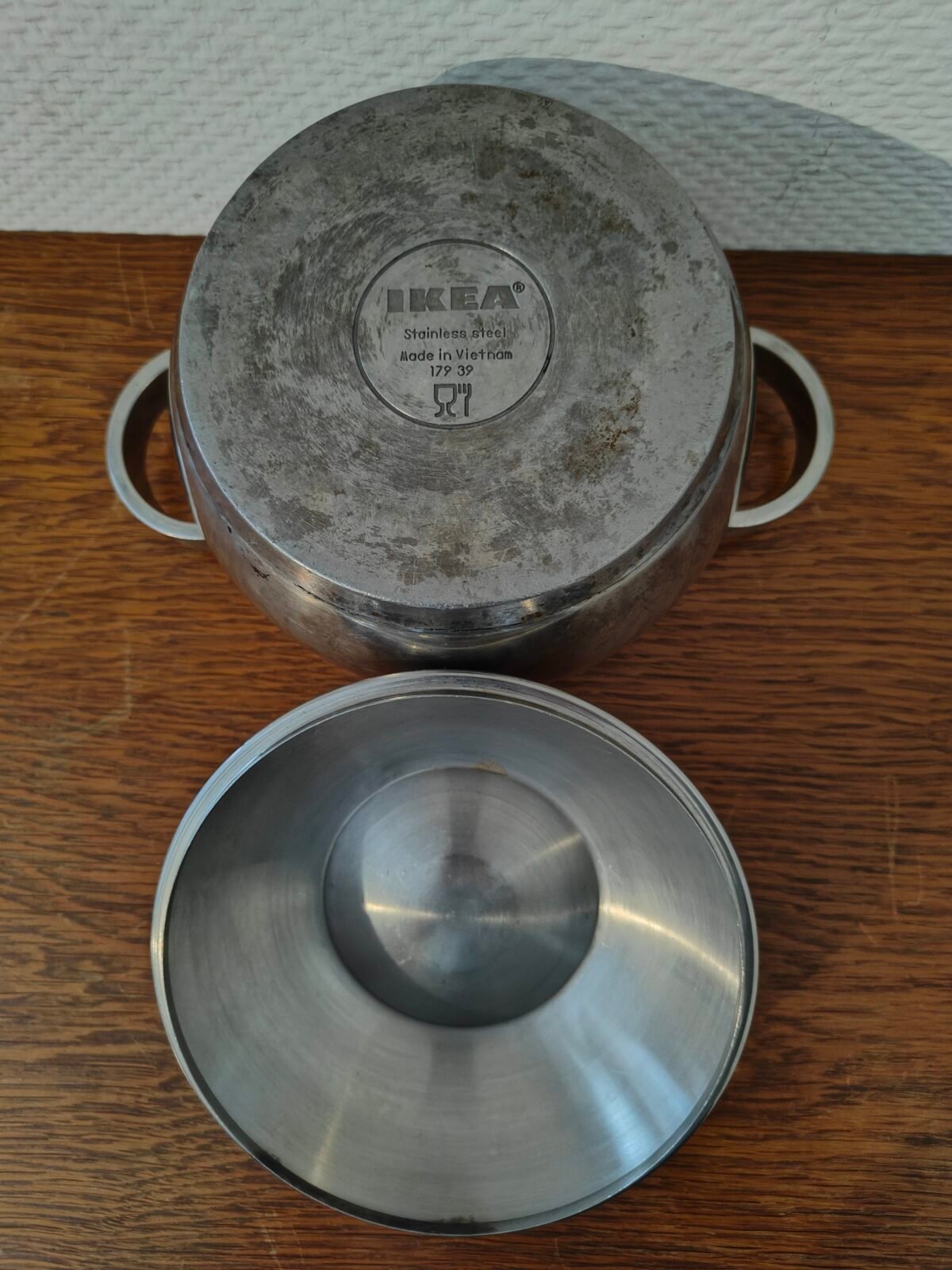 intérieur de petite marmite inox occasion Ikea
