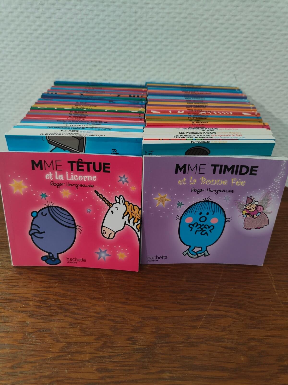 Livres enfants Monsieur & Madame seconde main