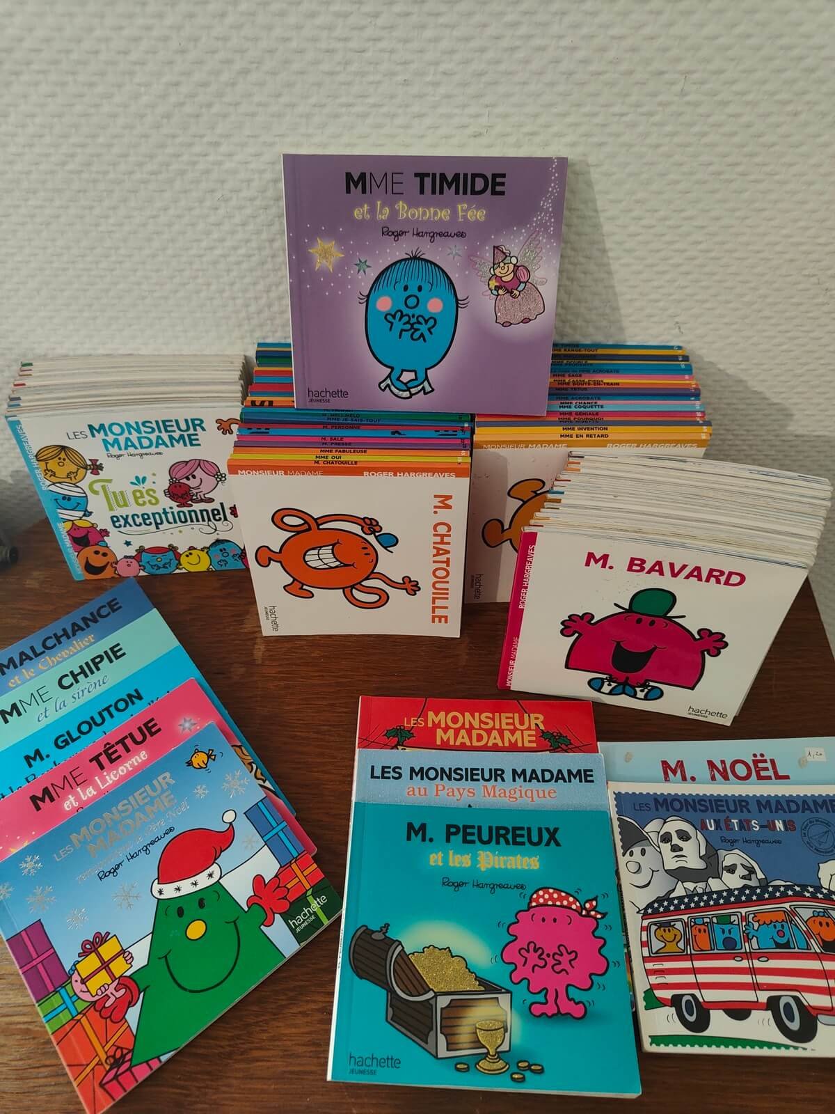 Livres Monsieur & Madame avec numéros spéciaux